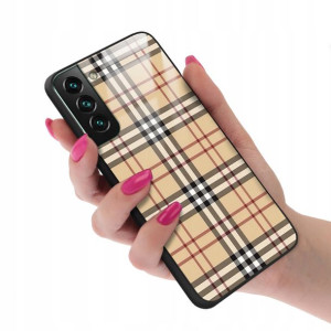 Etui GLASS do SAMSUNG S22 PRO Case Kratka Wzory