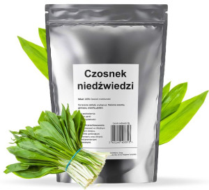 CZOSNEK NIEDŹWIEDZI naturalny aromatyczny suszony 20g