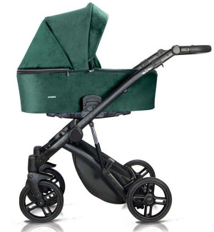 Milu Kids 3w1 Atteso wózek dziecięcy butelkowa zieleń