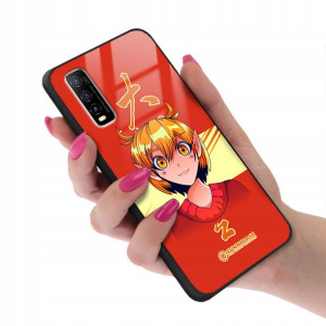 Etui GLASS do VIVO Y70s Case Anime Manga Top Wzory