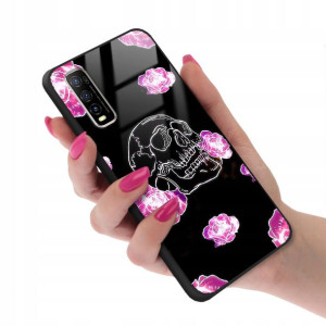 Etui Glass do VIVO Y70s Case Modne Piękne Wzory