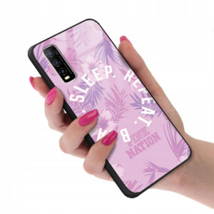 Etui Glass do VIVO Y70s Wakacyjne Aesthetic Wzory