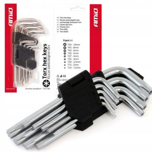 Klucze Torx Imbusy Hex Zestaw Komplet T10 - T50
