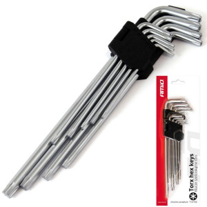 Klucze Torx Imbusy Hex Zestaw Komplet T10 - T50