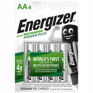 Energizer Akumulatorki Aa R6 Ni-mh 2000mah 4bl