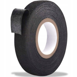 Taśma Izolacyjna Parciana Materiał Czarna 25m 19mm