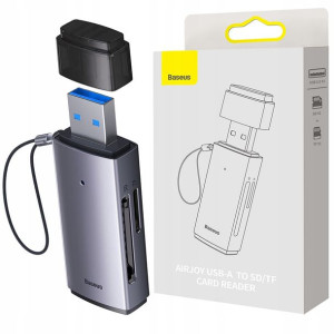 Baseus Czytnik Kart Pamięci Usb-a Otg Micro Sd Tf