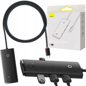 Baseus Hub Adapter Rozdzielacz Usb-c 4x Usb 3.0