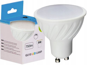 Żarówka Led Niemrugająca Ccd Mocna Gu10 8w 750lm