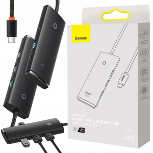 Baseus Hub Adapter Rozdzielacz Usb-c 4x Usb 3.0