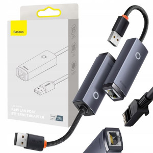 Baseus Adapter Karta Sieciowa Lan Usb Rj45 1gb