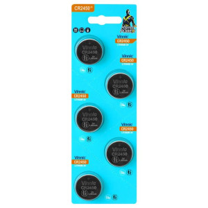 5x Bateria litowa Vinnic 2450 CR2450 DL2450 3V