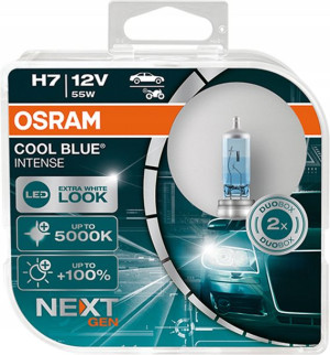 OSRAM H7 COOL BLUE Intense NextGen 5000K DUO BOX