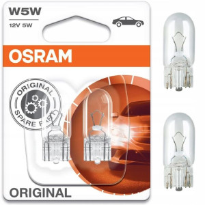 2x Żarówka Osram Original W5w 12v 5w W2.1x9.5d