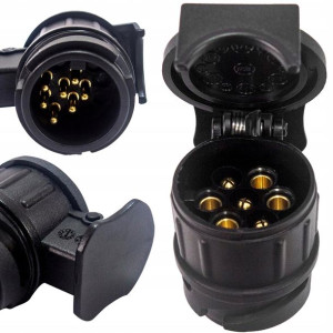 Adapter Gniazda Przyczepy Przejściówka 13/7 Pin