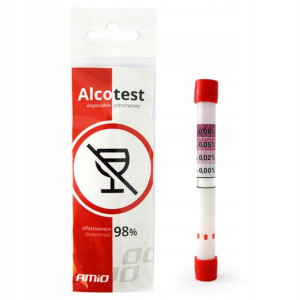 Alkomat Alkotest Jednorazowy Szybki 4 Stopniowy