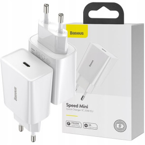 Baseus Ładowarka Sieciowa Usb-c Qc 3.0 Fcp Pd 20w