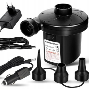 Elektryczna Pompka Do Materaca Pontonu Basenu 2w1
