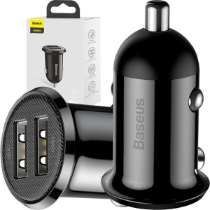 Baseus Ładowarka Samochodowa Do Auta 2x Usb 4.8a