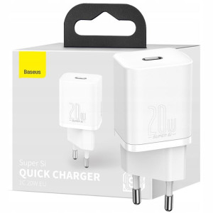 Baseus Ładowarka Sieciowa Usb-c Qc 3.0 Pd 3.0 20w