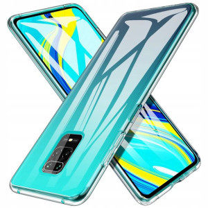 Etui Slim Case Clear Do Redmi Note 9s + Szkło