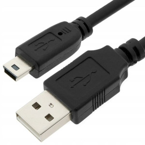 Kabel Ładowarka Mini Usb 1m Do Nawigacji Aparatu