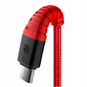 Rock Oryginalny Wzmacniany Mocny Kabel Micro Usb