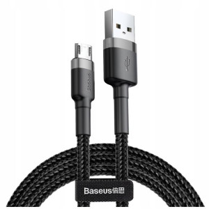 Baseus Kabel Micro-usb Mocny Dwustronny Wtyk 50cm
