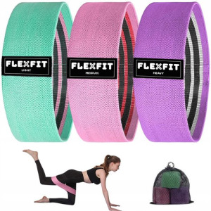 3x Gumy Taśmy Materiałowe Do Ćwiczeń Fitness Fizjo