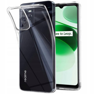 Etui Obudowa Slim Case Clear Do Realme C35 + Szkło