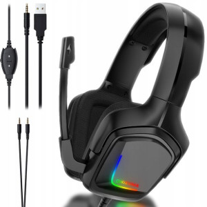Onikuma Słuchawki Gamingowe Z Mikrofonem Rgb K20