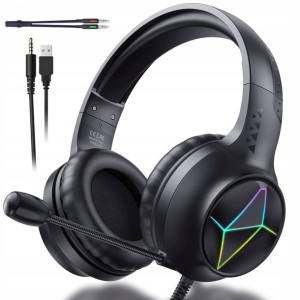 Onikuma Słuchawki Gamingowe Z Mikrofonem Rgb X35
