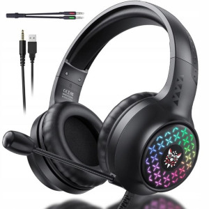Onikuma Słuchawki Gamingowe Z Mikrofonem Rgb X7