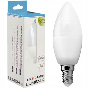 Żarówka Led Świeczka Ccd E14 8w 858lm Neutralna