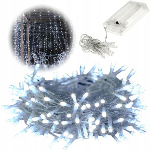 Lampki Światełka Led Na Choinkę Baterie 1 M 10 Led