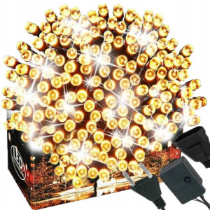 Lampki Świąteczne Światełka Choinkowe 100 Led 10m