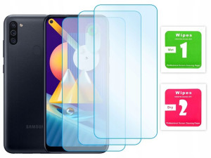 3x Szkło Hartowane Ochronne Do Samsung Galaxy M11