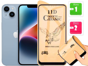 Szkło Hybryd Matowe Do Iphone 13 Pro Max 14 Plus
