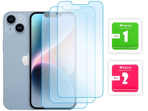 3x Szkło Hartowane Do Iphone 13 Pro Max / 14 Plus