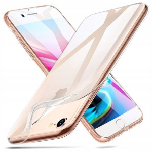 Etui Slim Case Clear Do Apple Iphone 7 8 + Szkło
