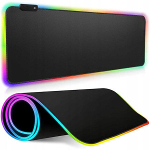 Gamingowa Podkładka Pod Mysz Na Biurko Xxl Rgb