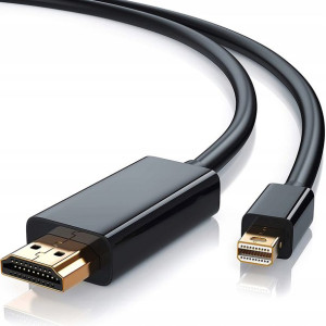 Kabel Adapter Przewód Mini Display Port Do Hdmi 4k