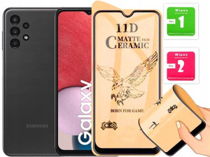 Szkło Hybrydowe Matowe Cały Ekran Do Galaxy A13