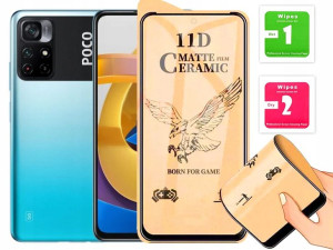 Szkło Hybrydowe Matowe Do Xiaomi Poco M4 Pro 5g