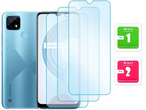 3x Szkło Hartowane Szybka Do Realme C21 C21y C25y