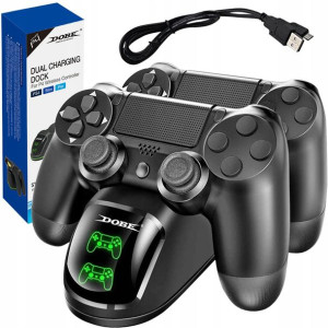Stacja Dokująca Ładująca Do 2x Pad Kontroler Ps4
