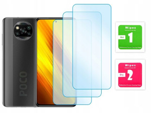3x Szkło Hartowane Ochronne Do Xiaomi Poco X3