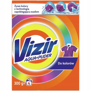 Proszek Do Prania Kolorowego Vizir 300g Aqua Puder