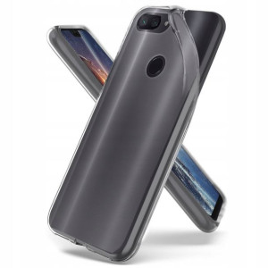 Etui Slim Case Clear Do Oppo A12 + Szkło Ochronne