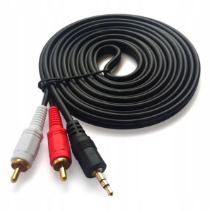 Kabel Audio AUX JACK 3,5mm RCA Cinch STEREO 2,8m
